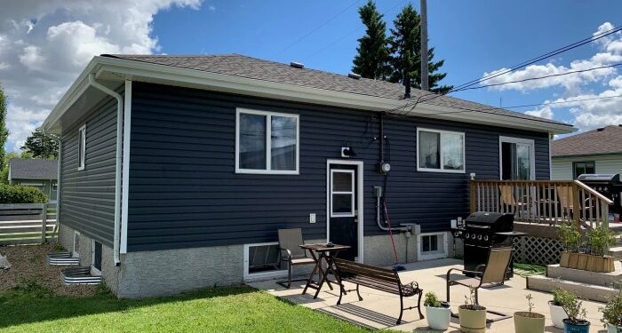 Royal Midnight Surf Siding Renovation — Blue Jay Exterior Renovations